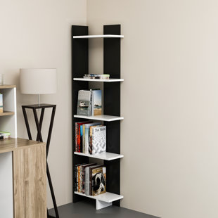 Modern Contemporary Corner Shelf Unit Allmodern Quickview