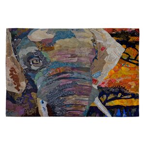 Elizabeth St Hilaire Nelson Elephant Novelty Rug