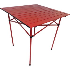 Bergerson Portable Dining Table in Red