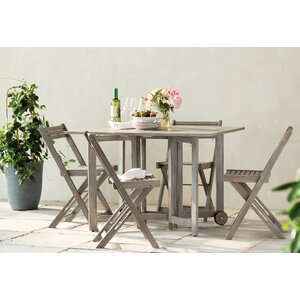 Laoise Gardens 5 Piece Dining Set