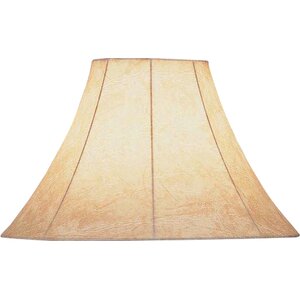 Faux Leather Bell Lamp Shade