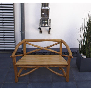 2-Sitzer Gartenbank Rossbachtal aus Massivholz v..