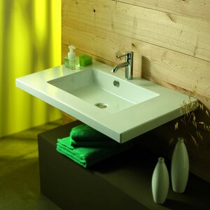 Mars Ceramic Self Rimming Bathroom Sink