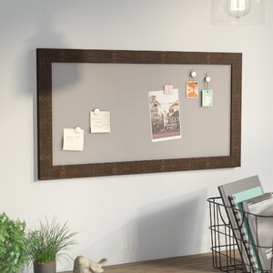 Framed Magnetic Bulletin Board
