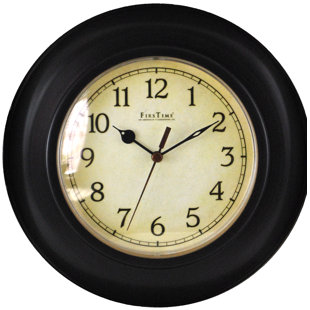 Oil Rubbed Bronze Clock Wayfair 8 75 Bronze Plastic Wall Clock