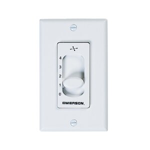 Four Speed Ceiling Fan Slide Wall Control