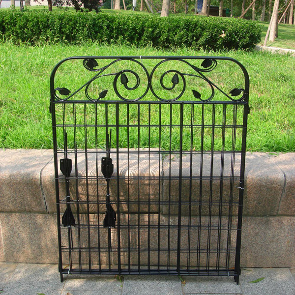 Iron Fence Panels >> Wrought Iron Fence Panels Wayfair Iron Fence Panels >> Wrought Iron Fence Panels Wayfair