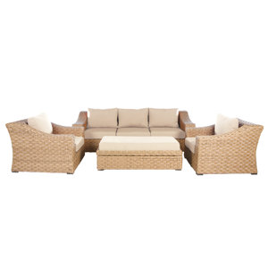 St. Johns 6 Pieces Deep Seating Group with Sunbrella Cushion