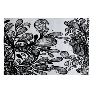 Julia Da Rocha Wild Leaves Area Rug