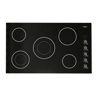 Electric Cooktops You Ll Love Wayfair Select Ceramic 36 Electric Cooktop With 5 Burners