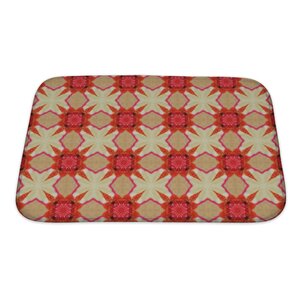 Primo Ethnic Pattern Abstract Kaleidoscope Bath Rug