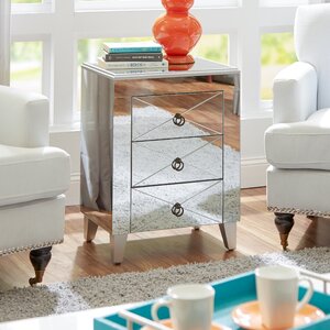 Linnea End Table With Storage