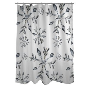 Snowflake Shower Curtain