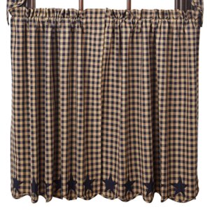 Diana Scalloped Tier Curtain (Set of 2)