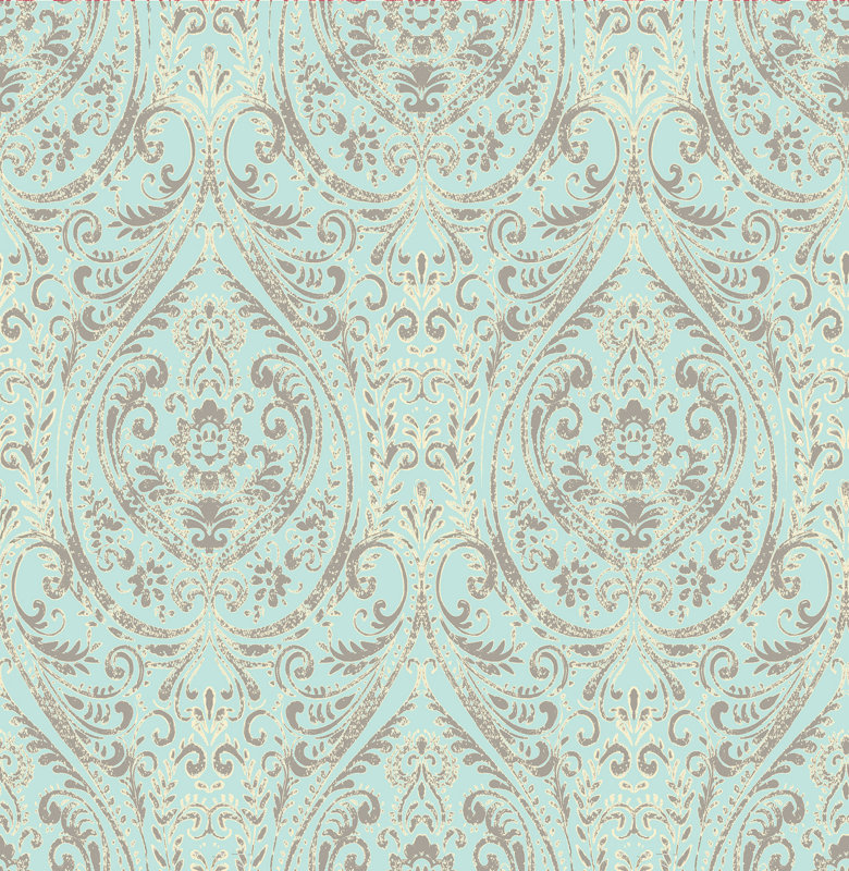 Brewster Home Fashions Kismet Gypsy 33 39 X 20 5 Quot Damask 3d Embossed Wallpaper Reviews Wayfair