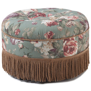 Opehlia Decorative Round Ottoman by As..