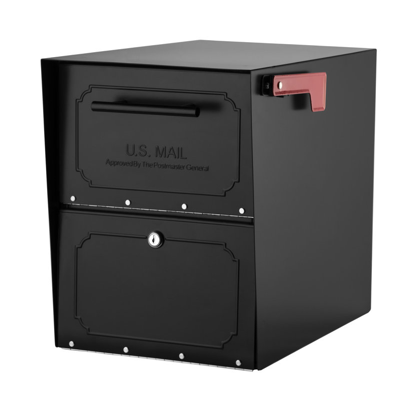 Architectural Mailboxes Oasis Locking Post Mounted Mailbox & Reviews
