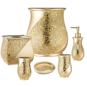 Sinatra Luxury 6 Piece Bathroom Accessory Set