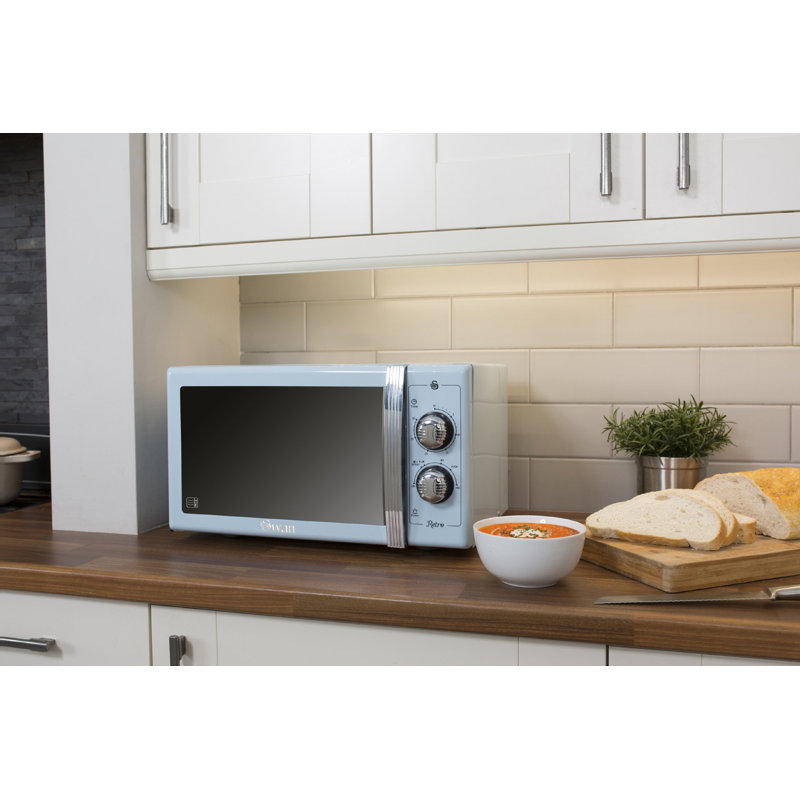 How To Use Swan Microwave Retro 25l 900w Countertop Microwave