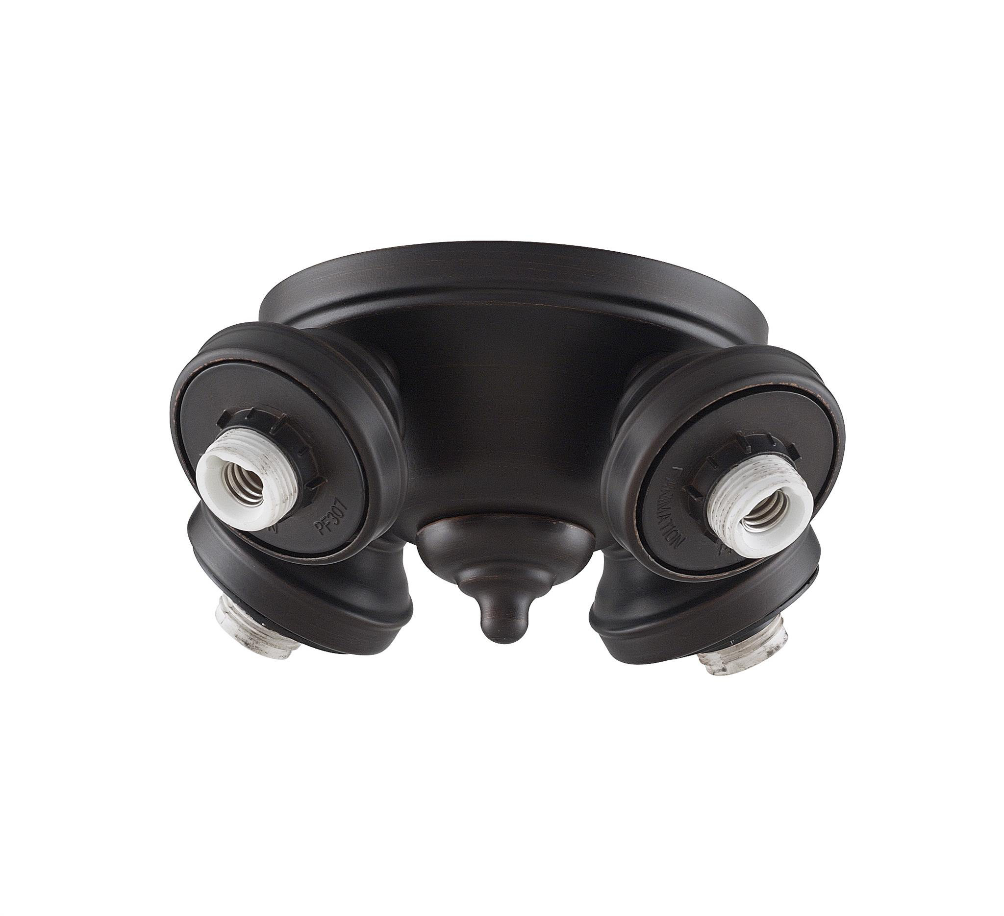 Fanimation Levon Custom 4 Light Branched Ceiling Fan Light Fitter