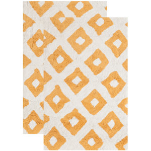 Clement Hand-Tufted Saffron Area Rug (Set of 2)