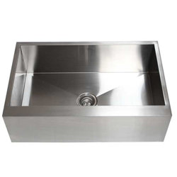 Stainless Steel Farmhouse Kitchen Sinks emodern decor ariel 33" x 21" stainless steel single bowl Stainless Steel Farmhouse Kitchen Sinks emodern decor ariel 33" x 21" stainless steel single bowl