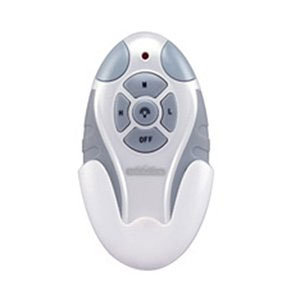 Non Reversing Fan and Light Remote Control in White