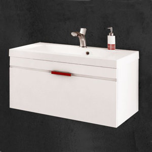 Check price and read more information from trusted store. Sanitti 81 cm Wandmontierter Waschtisch Savona mit Armatur