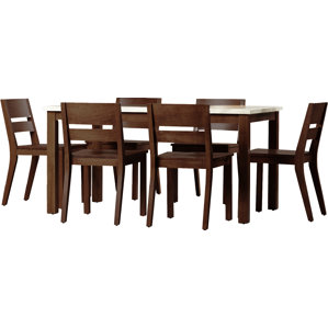 Losey 7 Piece Dining Set by Brayden Studio