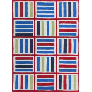 Kaylee Blue/Red Elements Area Rug