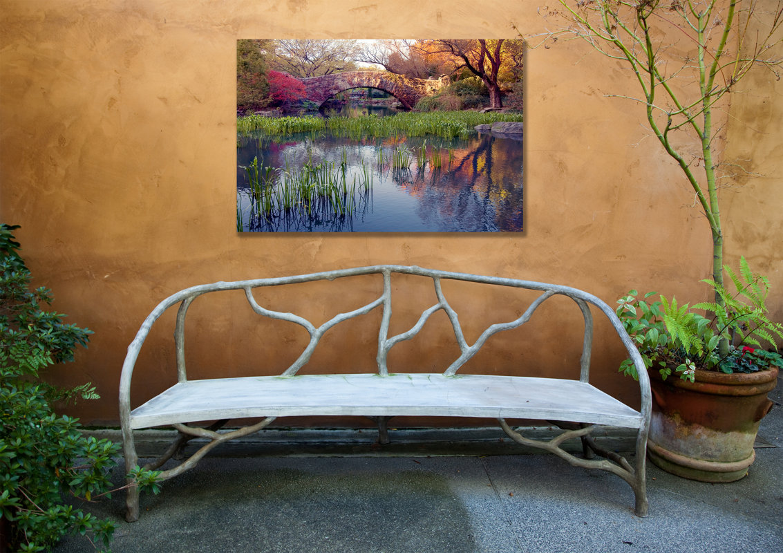 West of the Wind Reflections Framed Photographic Print on Wrapped