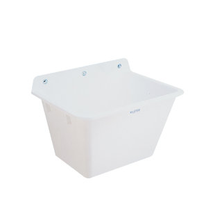 Wall Mount Utility Sinks You Ll Love Wayfair Utilatub 22 X 17 Wall Mounted Laundry Sink