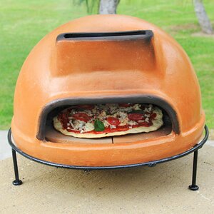 Rustic Liso Clay Pizza Oven