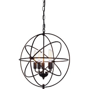Hamby 5-Light Globe Pendant
