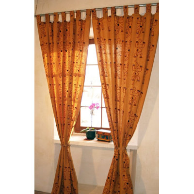 Orange Curtains You Ll Love Wayfair Co Uk
