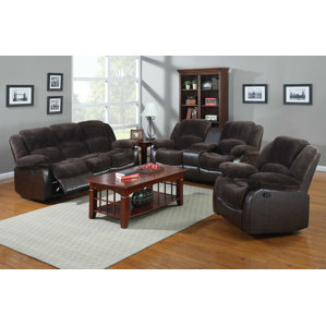Aiden 3 Piece Living Room Set by Nathaniel Home