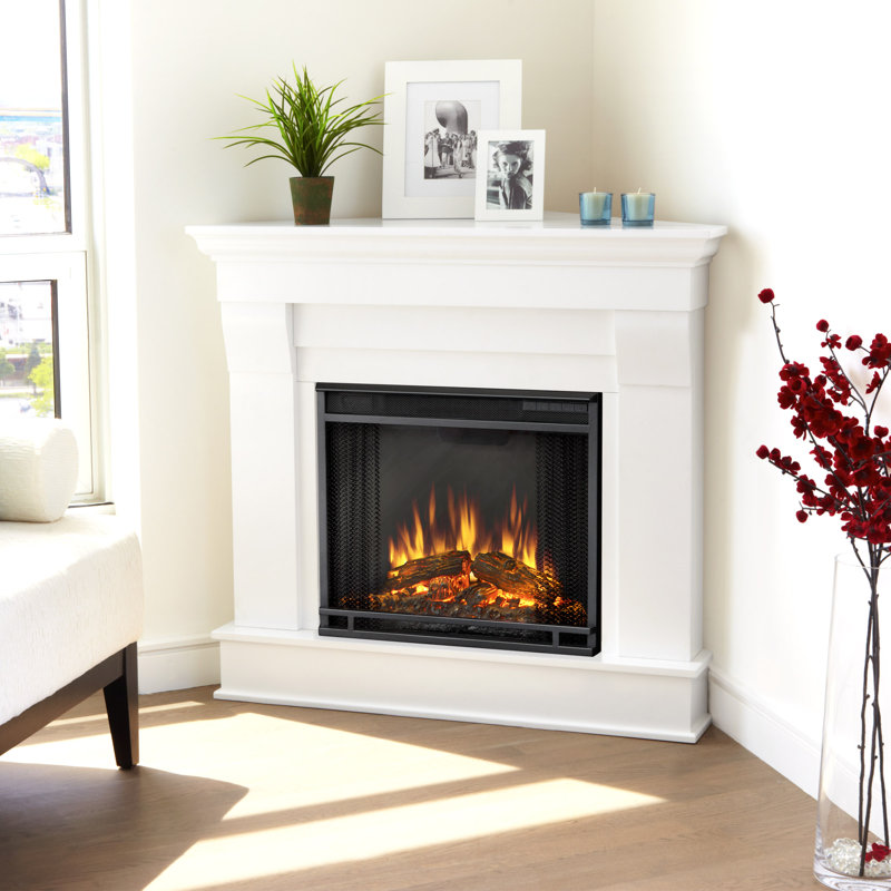 Wayfair Real Flame Chateau Corner Electric Fireplace