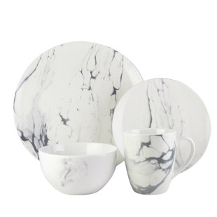 Dinnerware Sets Without Mugs Wayfair Mcfall 16 Piece Dinnerware Set Service For 4