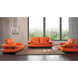 Orange Living Room Accessories Wayfair Aliyah Configurable Living Room Set