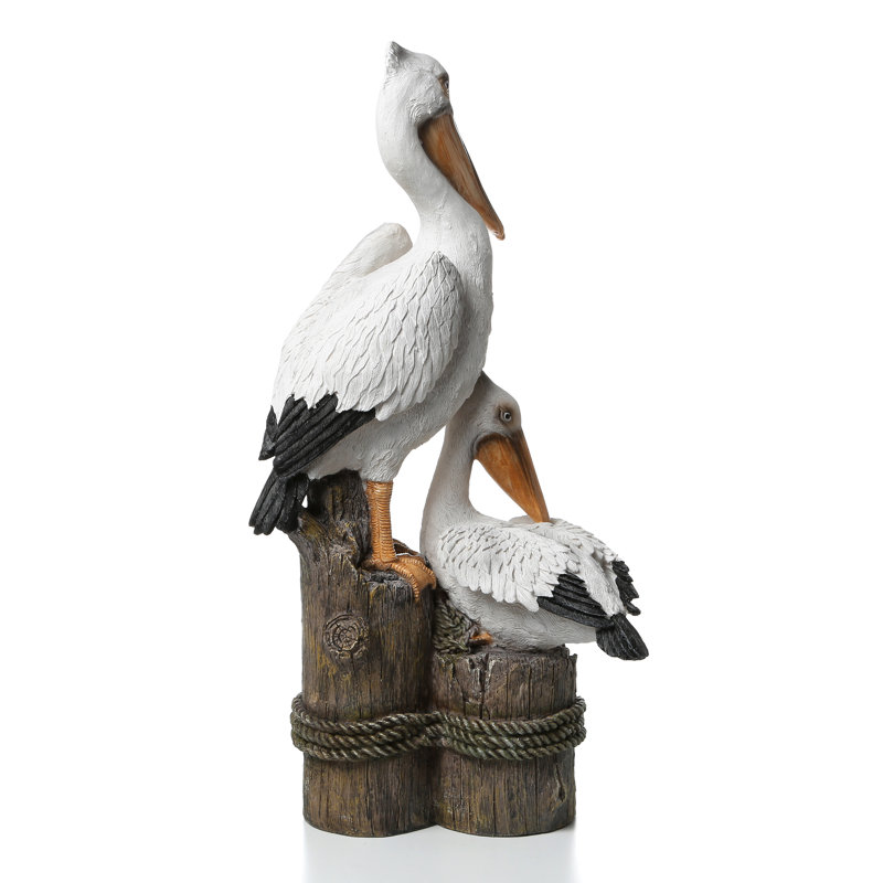 Design Toscano Ocean's Perch Pelican Statue & Reviews Wayfair