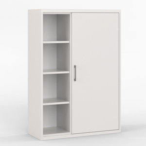 Drehtürenschrank Porto, 135 cm H x 96 cm B x 35..