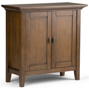 Low Storage Cabinet With Doors Wayfair Redmond 2 Door Low Storage Accent Cabinet