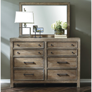 Fort Oglethorpe 8 Drawer Double Dresser by Laurel Foundry Modern Farmhouse