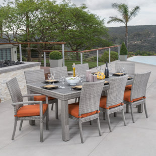 Orange Patio Dining Sets You Ll Love Wayfair Quickview