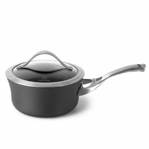 Contemporary Nonstick Saucepan with Lid
