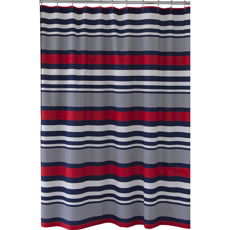 Varsity Stripe Single Shower Curtain Reviews Joss Main