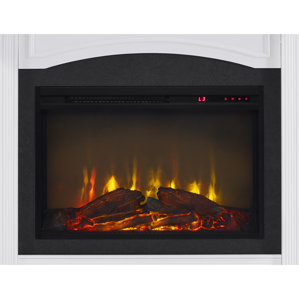 Allsop Mantel Wall Mount Electric Fireplace by Charlton Home