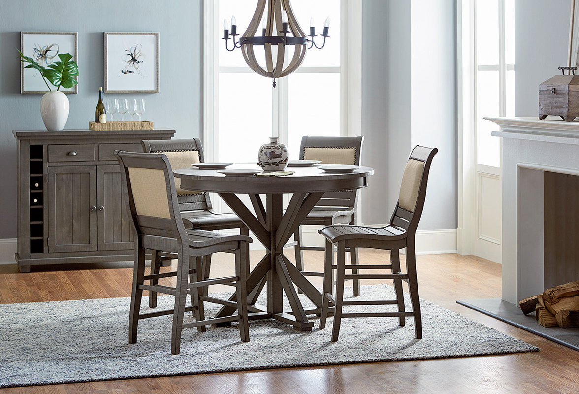 Epine Round Counter Height Dining Table & Reviews | Birch Lane