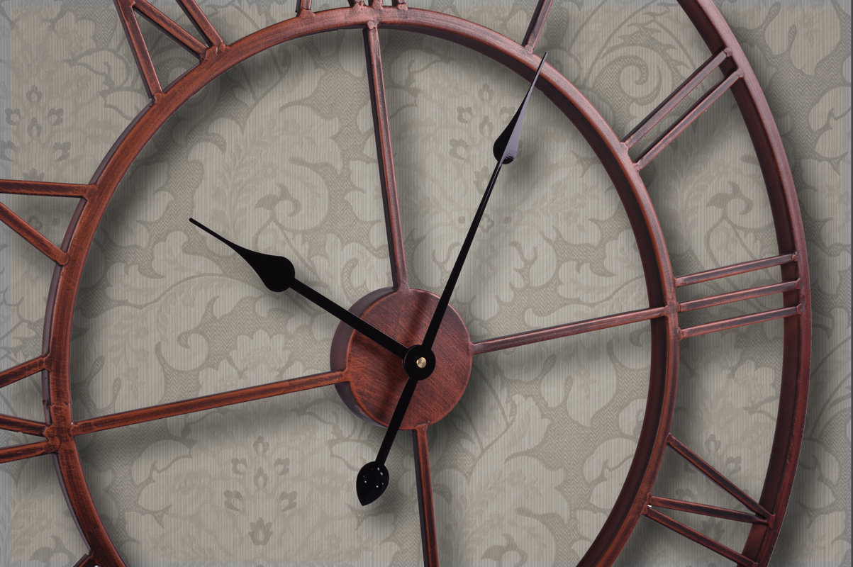 Roman Round Wall Clock & Reviews Joss & Main