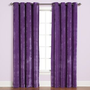 Plush Single Curtain Panel